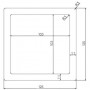 POLIVAN Столб опорный 3D WOOD (125*125), цвет ПЕСОЧНЫЙ